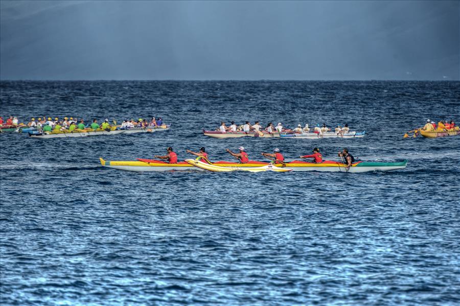 Media Pailolo Challenge Outrigger Canoe Race